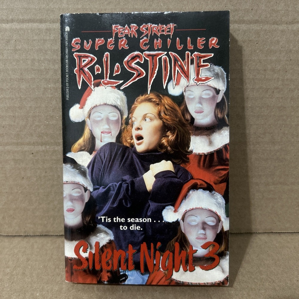 Silent Night 3 by R.L. Stine Fear Street Super Chillers 1996 Book FIRST EDITION